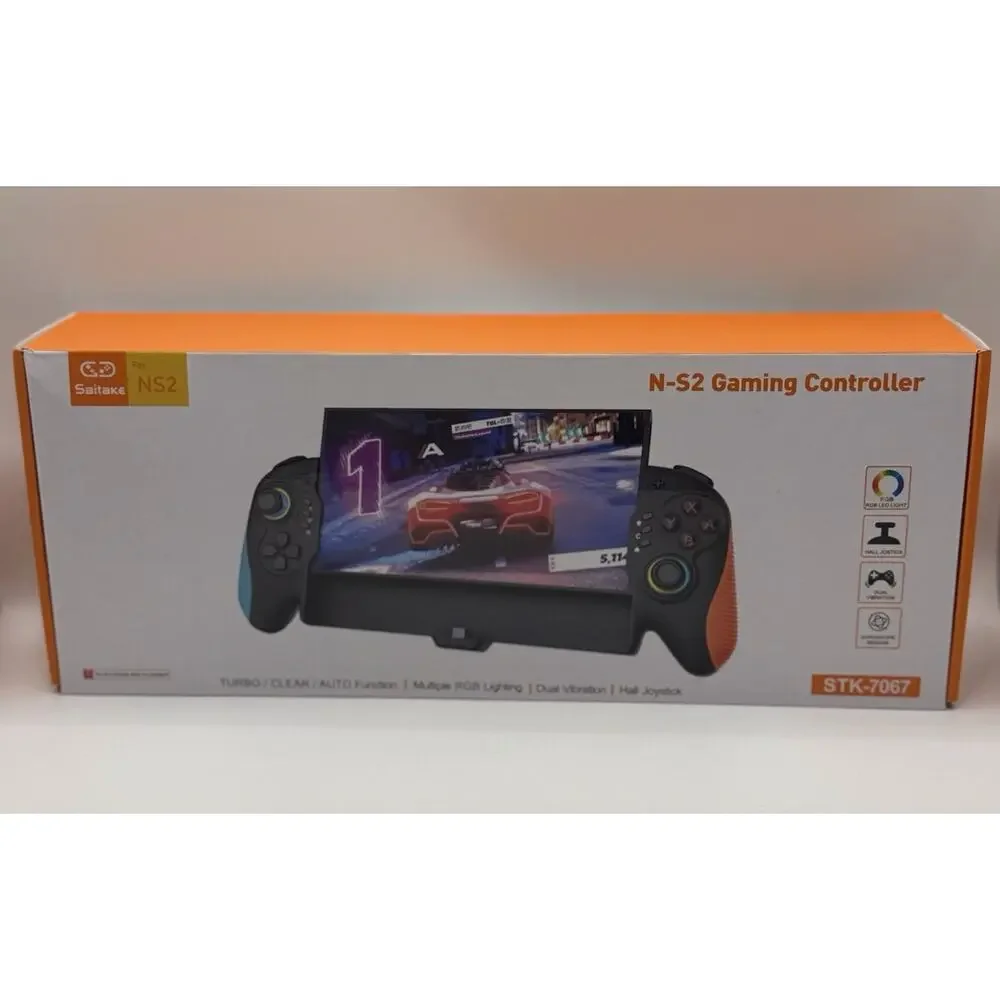 Saitake Switch 2 Controller Gyro RGB Turbo Macros